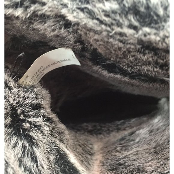 Rampage Womens Aligner Winter Snow Boots Black Mid Calf Lace Up Faux Fur 9.5 - Picture 9 of 10